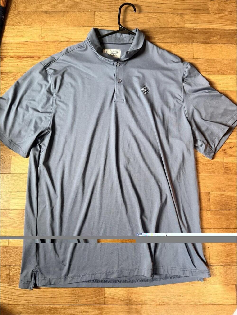 2XL - Men - Original Penguin Mens Gray Polo Shirt